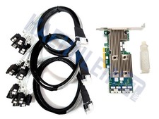 Broadcom Avago 9306-24i SATA / SAS HBA Controller 12Gbps IT-Mode 24port + cables picture