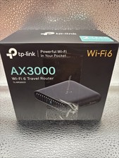 TPLink Roam 6 AX3000 DualBand WiFi 6 Travel Router TLWR3002X picture