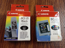 Canon BCI-21 Color Ink plus  BC-05 Color Cartridge, 3 colors Expired picture