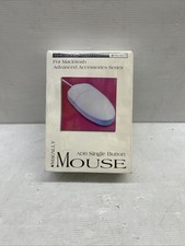 Vintage Macally Macintosh Advanced Accs. Series ADB Single Button Mouse. Sealed picture