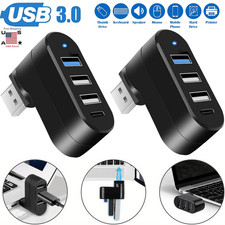 2× USB 3.0 Hub 4 Ports USB Extender USB Splitter Hub & 1 Type-c Port Universal picture