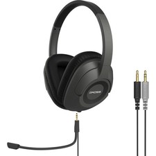 Koss SB42 Headset with Detachable Boom Microphone, Gray #193566 picture