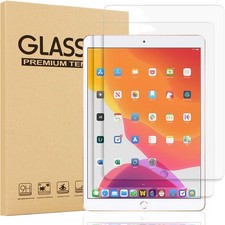 [2 Pack] Glass Screen Protector for iPad 10.2