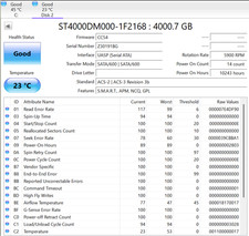 SEAGATE ST4000DM000 4TB HDD 3.5