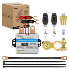 Remote Battery Disconnect Switch 12V 24V 360A W/Voltmeter Display picture