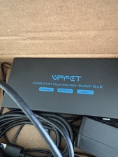 8K HDMI KVM Switch 2 Monitors 2 Computers Dual Monitor Support 8K@60Hz 4K@120Hz picture