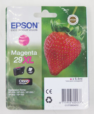 Genuine Epson 29XL Magenta Ink Cartridge T2993 Strawberry XP-335 XP-435 Sealed picture