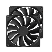 140mm Case Fan Quiet High Performance PC Fan 140mm Standard Case Fan 3pin 4pi... picture