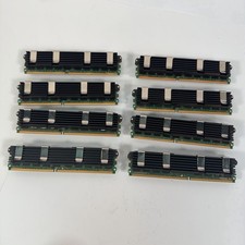 Micron 32GB 8x4GB DDR2-800 PC2-6400F FB-DIMM ECC Server RAM 2Rx4 IDTL4 Kit picture