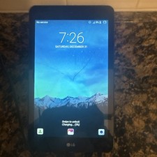 LG G Pad F2 8.0 Android tablet sprint unlocked reset see notes  picture