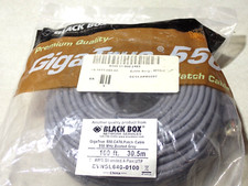 EVNSL640-0100 BLACK BOX 100FT GIGATRUE 550 CAT6 PATCH CABLE NEW picture
