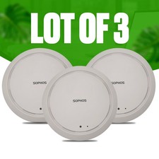 LOT OF 3 SOPHOS AP 55C 802.11ac INDOOR WI-FI DUAL BAND PoE WIRELESS ACCESS POINT picture