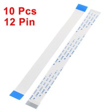 A Type 10Pcs 1.0mm Pitch 12 Pin AWM 20624 80C 60V VW-1 FFC 150mm picture