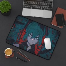 Hatsune Miku Desk Mat, Cute Vocaloid Mousepad XL XXL, Gift for Anime Fans picture
