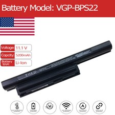 VGP-GPS22 Battery for Sony Vaio VPCEA36FM/L VPCEA36FM/P VPCEA36FM/T VPCEB16FG picture