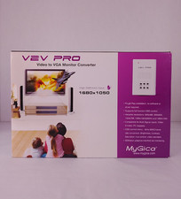 MyGica V2V Pro Video to VGA Monitor Converter RCA AV S-Video Box Adapter HD picture