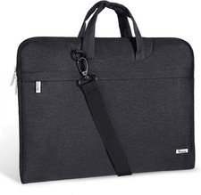 17 Inch Laptop Sleeve with Handle for MacBook, Black Color, 17.3 Inch Design picture