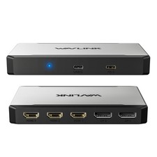 USB-C/USB-A Triple 4K@60Hz Display Hub 95W PD for Intel/M1/M2/M3/M4 MacBook picture