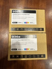 936e Ink Cartridges OfficeJet Pro 9110b - 9135e, 1 Blk, 2 Cyn, 2 Mag, 2 Yel- New picture