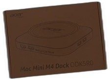 Acer Gadget Mac Mini M4 Dock, 8tb M.2 Nvme/sata Ssd Enclosure & Stand, 4k@144hz picture