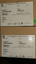 (1) HP JD359B A5500 /  A5120 EI Series 2x 10GB XFP Switch Module New & Sealed picture