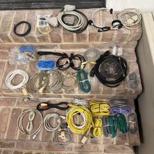 Large Lot Of Computer And Networking Cables, USB Cables, Ethernet Cables picture