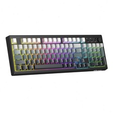ZIYOU LANG K100 Wireless Gaming Keyboard Tri-Mode Number Pad RGB Media Knob picture