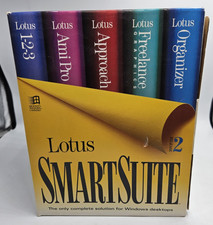 Lotus SmartSuite w/Release 2.1 IBM/Windows - Manuals and Paperwork Only picture