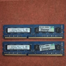 Hynix 8GB Kit 2x4GB DDR3 1333MHz PC3-10600U Desktop RAM HP OEM Tested picture