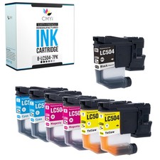 CMYi 7-Pack Compatible LC504 Ink Cartridges fits Brother INKvestment MFC-J1365DW picture