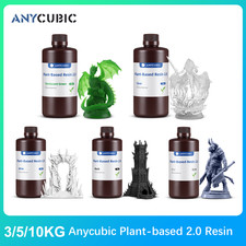 ANYCUBIC 5-100KG ECO UV Resin 405nm For LCD 3D Printer Low Odor & Safety Lot picture