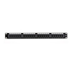 Black Box - JPM5E24A - Black Box CAT5e Patch Panel, Punchdown - 1U, Unshielded, picture