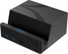 SABRENT USB-C Universal Laptop Docking Station (DS-UICA) - Black picture