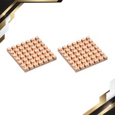2 x Heatsink Kit Pure Copper 30x30x3mm for IC MOS with Thermal Pads picture