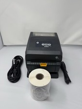 Zebra ZP506 Direct Thermal Printer  ETHERNET with Labels and Cables REFURBISHED picture