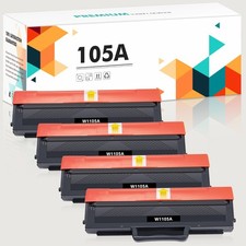 4PK 105A W1105A Toner Cartridge Fit For HP Laser MFP 135w 137fnw 107w Printer picture