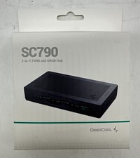 DeepCool SC790 ARGB Hub 2in1 4-PIN PWM & ARGB Fan Hub 6-Port 5v-3pin Aura SYNC picture