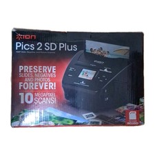 ION Pics 2 SD Plus Preserve Slide Negative & Picture Scanner Complete In Box picture