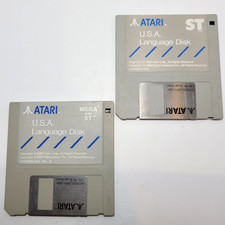 Atari ST / Atari Mega ST U.S.A Language Disks (3.5