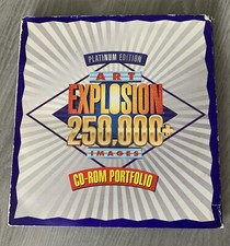 Art Explosion Platinum Edition 250,000 Clip Art On 20 CDs, Missing Discs 1 - 4 picture