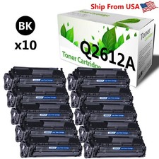 10-PK Q2612A 2612A Toner Cartridge for 1020 1022N 1022NW 3055MFP picture
