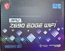 READ MSI MPG Z690 EDGE WIFI DDR5 LGA 1700 Intel Z690 SATA 6Gb/s ATX Intel MB picture