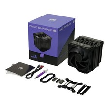 Cooler Master V8 ACE 3DHP AMD CPU Air Cooler - 3D Heat Pipe Technology, Black picture