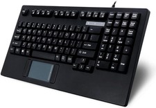 Adesso AKB-425UB 1U Rackmount Touchpad Keyboard - Cable - USB  - 104 Key(s) picture