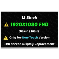 New 13.3inch Dell DP/N 5RG4G 05RG4G AG Matte FHD LCD Display Screen IPS Panel picture