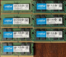 Crucial Laptop RAM Lot - 32GB - 16GB DDR4 3200 SO-DIMM Tested picture