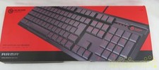 ELECOM TK-ARMA50BK Mechanical Keyboard Japanese Layout 107 Keys UNUSED picture