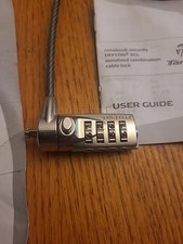 Targus Defcon CL combo computer laptop security cable lock see pictures  picture