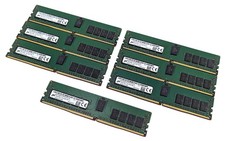 Lot of 7 Micron 16GB 2Rx8 PC4-2400T Server ECC REG RAM MTA18ASF2G72PDZ-2G3D1QG picture