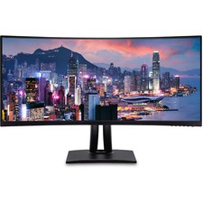 ViewSonic VP3456a 34-inch Curved 2K UWQHD Premium Monitor, with ColorPro picture